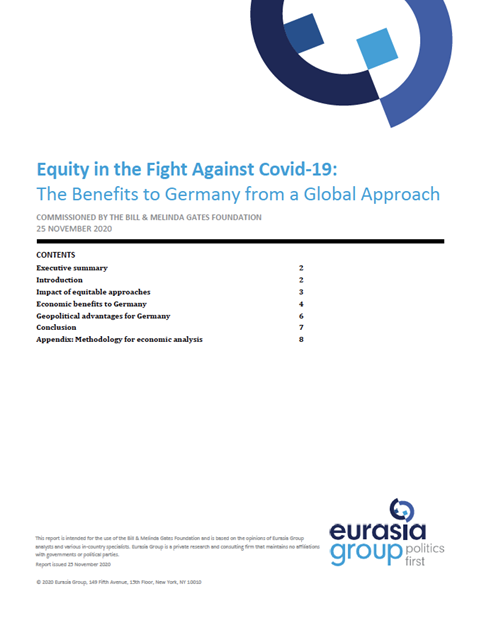 Eurasia report: Germany
