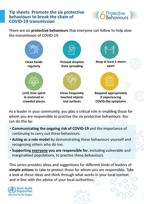 Six protective behaviours